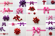 99 Gift bows, a Holiday Photo by Handmadefont (Thumbnail 6 of 14)