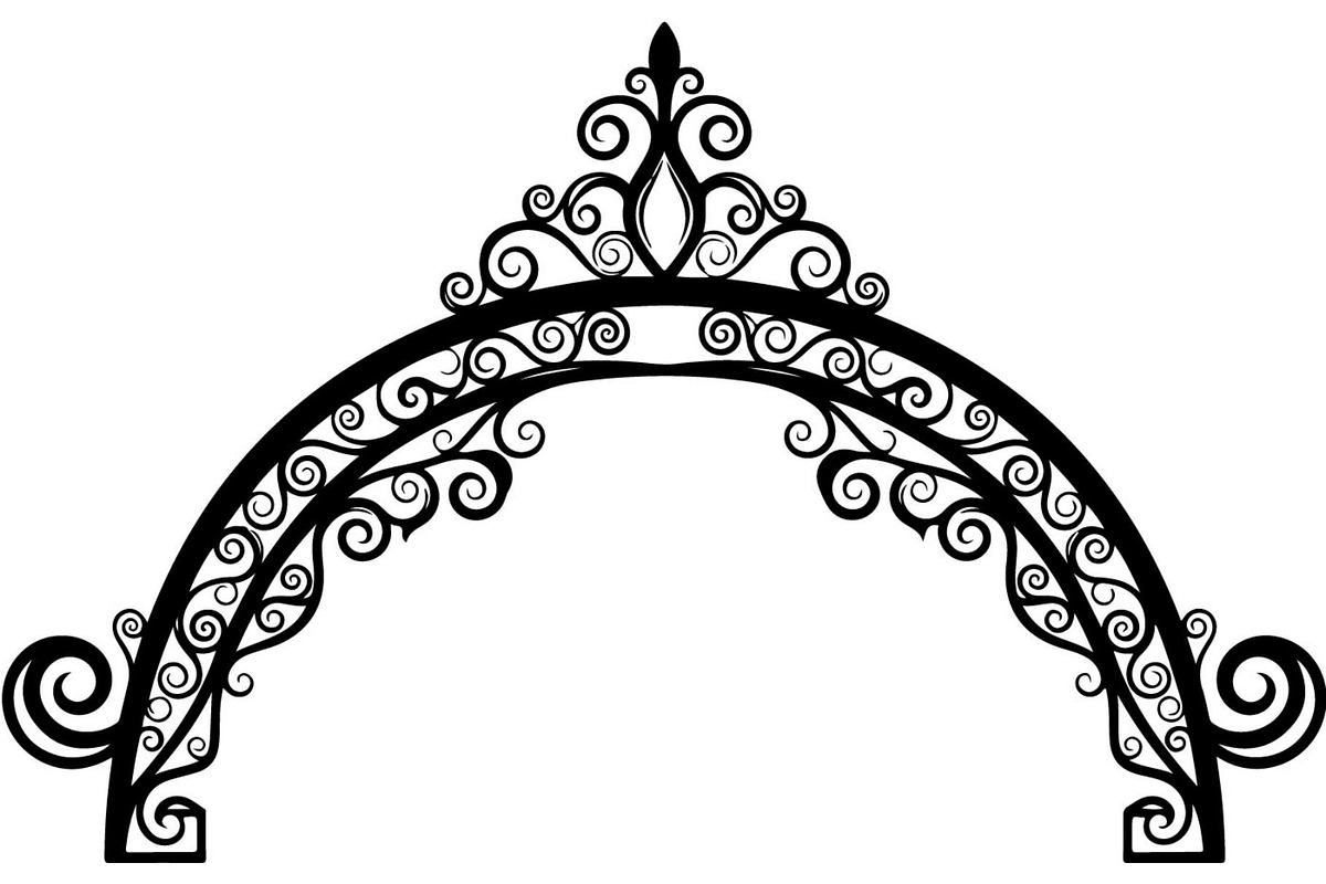 Islamic Arch Ornament Set, an Object Graphic by Creativeshirt (Photo 6 of 18)
