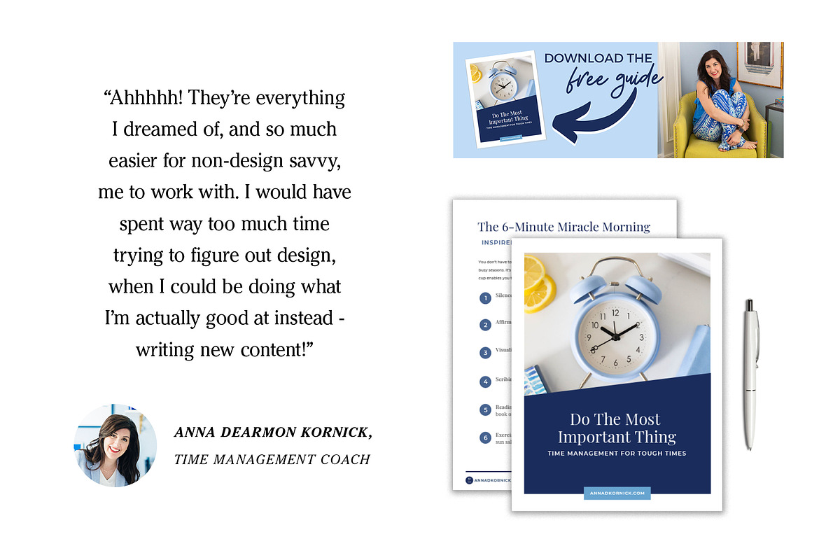 Canva Lead Magnet | Workbook | Ebook, a Magazine Template by Ciera Design Templates (Photo 6 of 11)