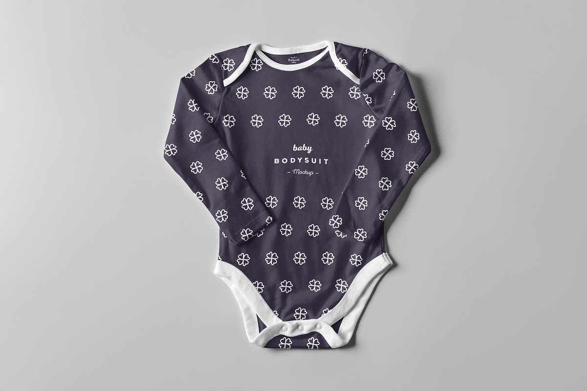 Baby Bodysuit Mock-up 2, a Shirt Mockup by Yogurt86 (Photo 7 of 11)
