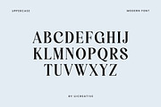 Manwards Modern Retro Serif Font, a Serif Font by UICreative (Thumbnail 5 of 13)