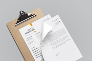 Minimal Resume / CV Template, a Resume Template by Aspect_Studio (Thumbnail 3 of 4)