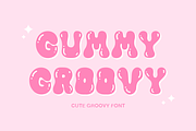 Gummy - Cute Groovy Font Duo, a Handwritten Font by Kanink Studio (Thumbnail 1 of 7)