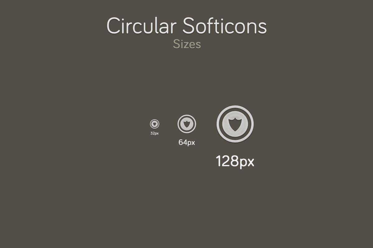Circular Softicons - Security, an Icon by GLXY (Photo 2 of 2)