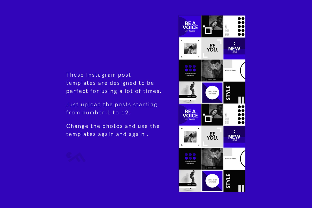 Instagram Post&Stories-for Marketing, a Social Media Template by CreativeFolks (Photo 5 of 5)