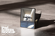 iPad Mockup – Concreto 3 Collection, a Merchandise Mockup by Banana Mockups (Thumbnail 1 of 5)
