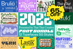 2022 Display Font Bundle