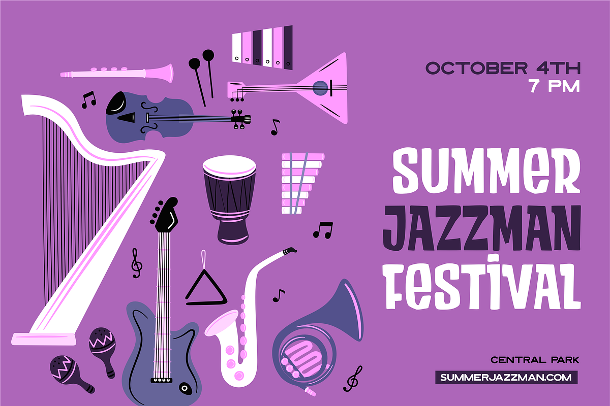 Jazzman Display Font, a Font by Francis Chouquet (Photo 5 of 7)