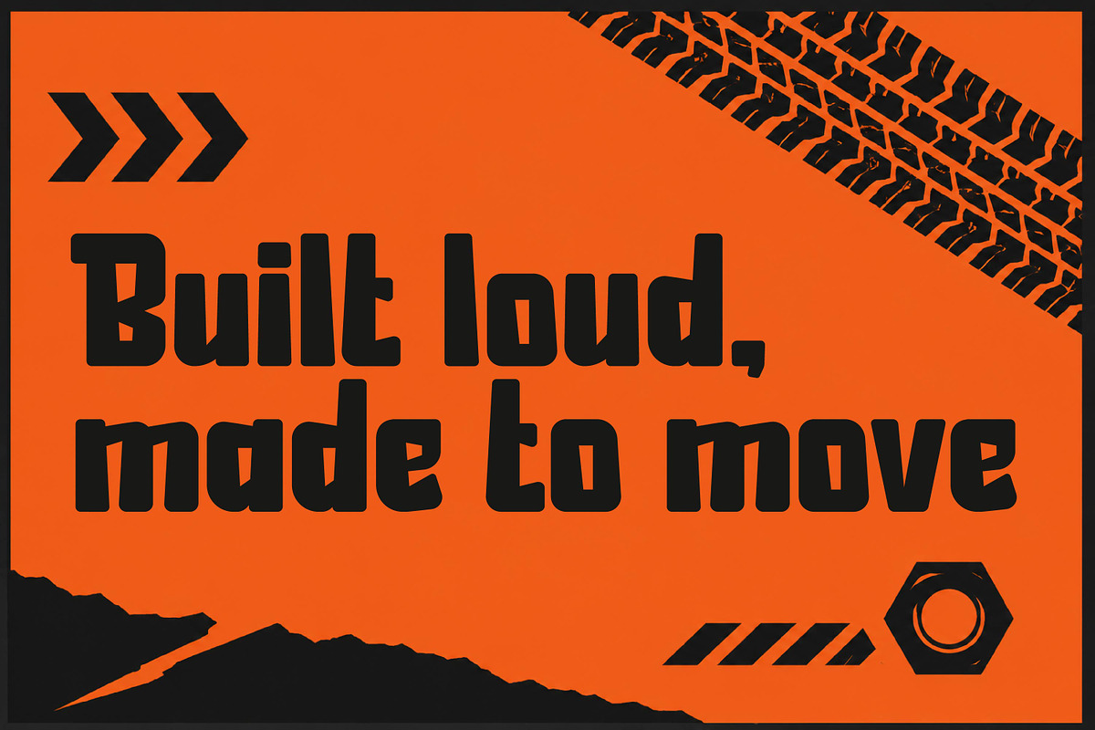 Block Fury - Bold Display Font, a Sans Serif Font by Gumrega Studio (Photo 2 of 8)
