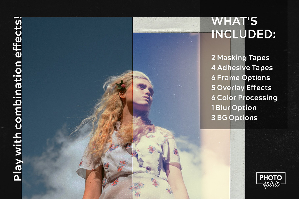Vintage Effects & Overlays Package, a Layer Style Add-On by PhotoSpirit (Photo 60 of 63)