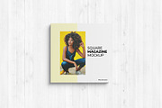 Square Magazine Mockup, a Print Template by AlkStudio (Thumbnail 11 of 15)