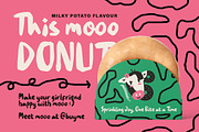 Moo Farm With Cute Illustration, a Handwritten Font by Sloulyfe (Thumbnail 4 of 9)