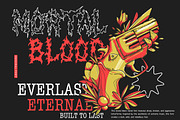 Black Domed – Brutal Metal Font, a Blackletter Font by Bayuktx (Thumbnail 3 of 10)