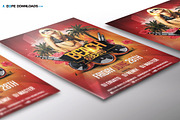 Beach & Beats Flyer Template, a Flyer Template by DopeDownloads (Thumbnail 2 of 3)