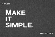 Dfabric - Sans, a Sans Serif Font by Badsign Type (Thumbnail 3 of 10)