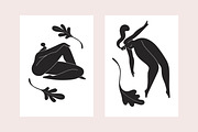Trendy Matisse-styled posters + set, a Decorative Illustration by PaperTrident (Thumbnail 6 of 11)