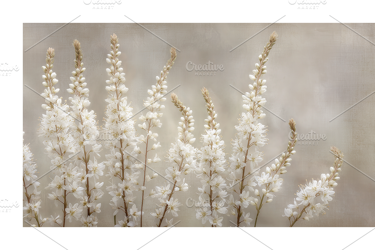 Hihe Co. White Floral Art, a Texture Illustration by milatovar (Photo 20 of 20)