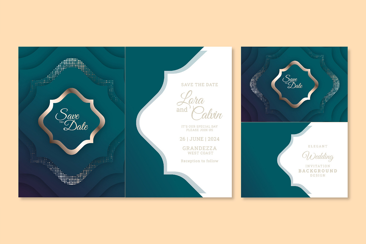 175+ Abstract Vector Invitations, an Invitation Template by M6 Gallery (Photo 8 of 126)