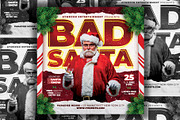 Bad Santa Flyer, a Flyer Template by AyumaDesign (Thumbnail 2 of 2)