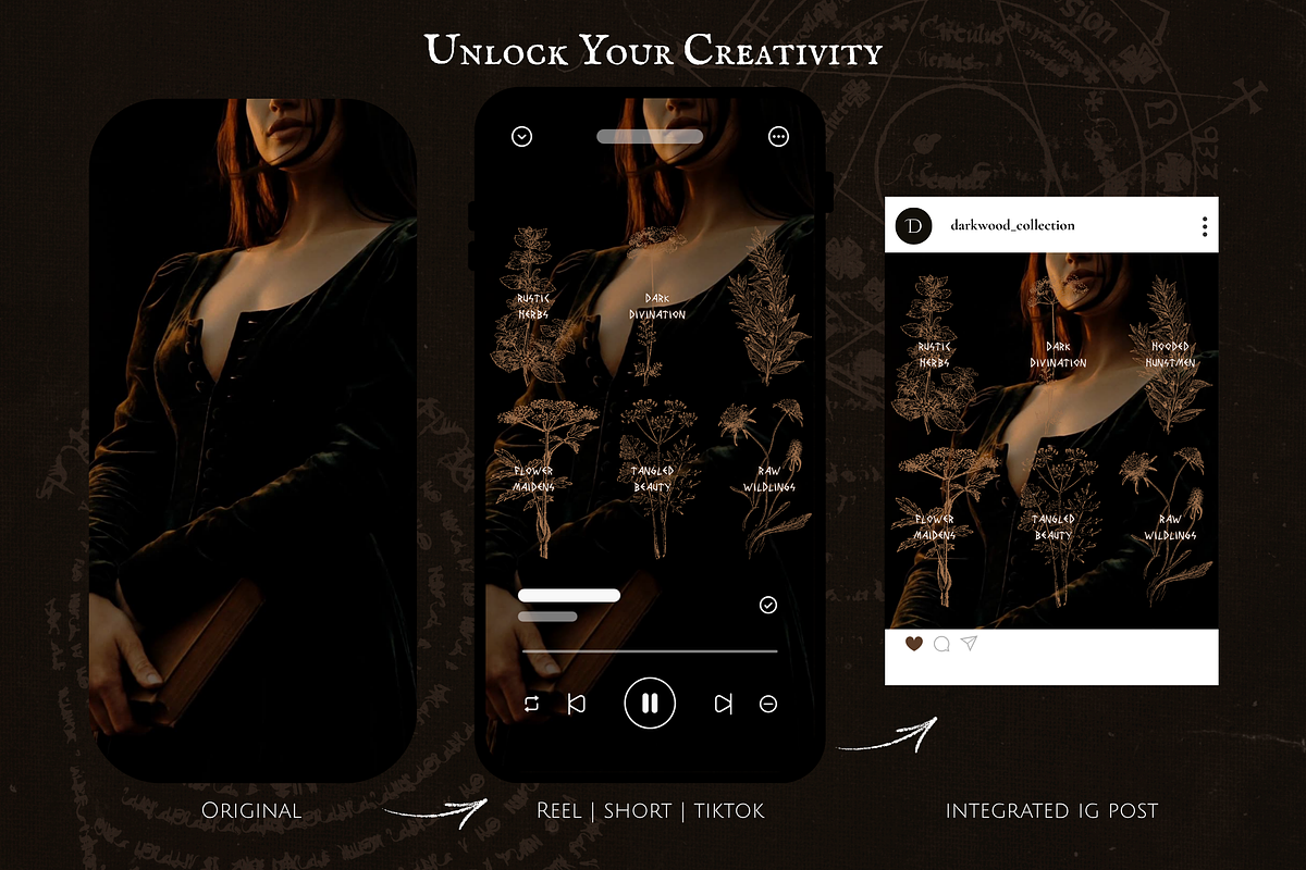 Darkwood Aesthetic Video Bundle, a Social Media Template by The Flossy Finch (Photo 24 of 24)