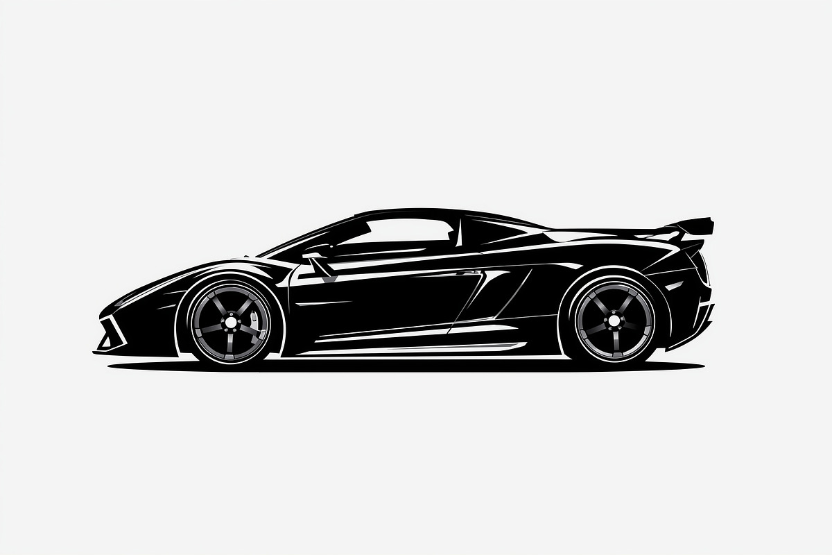 Supercar Vector Collection, an Illustration by Amazin_art (Photo 9 of 9)