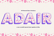 Adair - Layered Typeface, a Font by 414 General Store (Thumbnail 1 of 8)