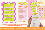 Funky Price List Templates, a Stationery Template by Hell Yeah Designs (Thumbnail 6 of 7)