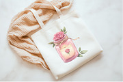 Romantic Mothers Day Clipart, an Illustration by Watercolor design (Thumbnail 7 of 10)