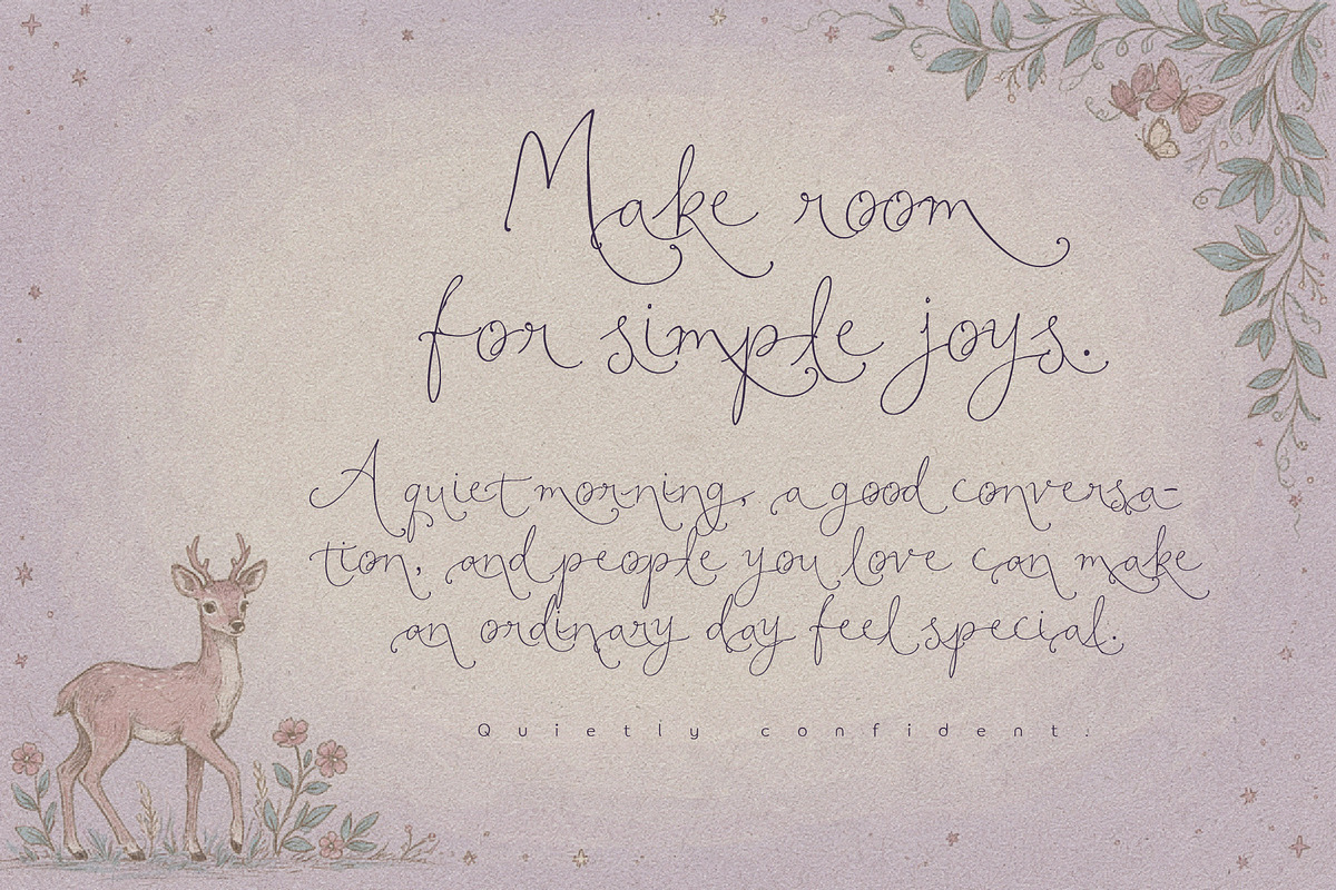 Amanu Humblie - Cute Friendly Script, a Handwritten Font by HypeWorksCo (Photo 13 of 15)