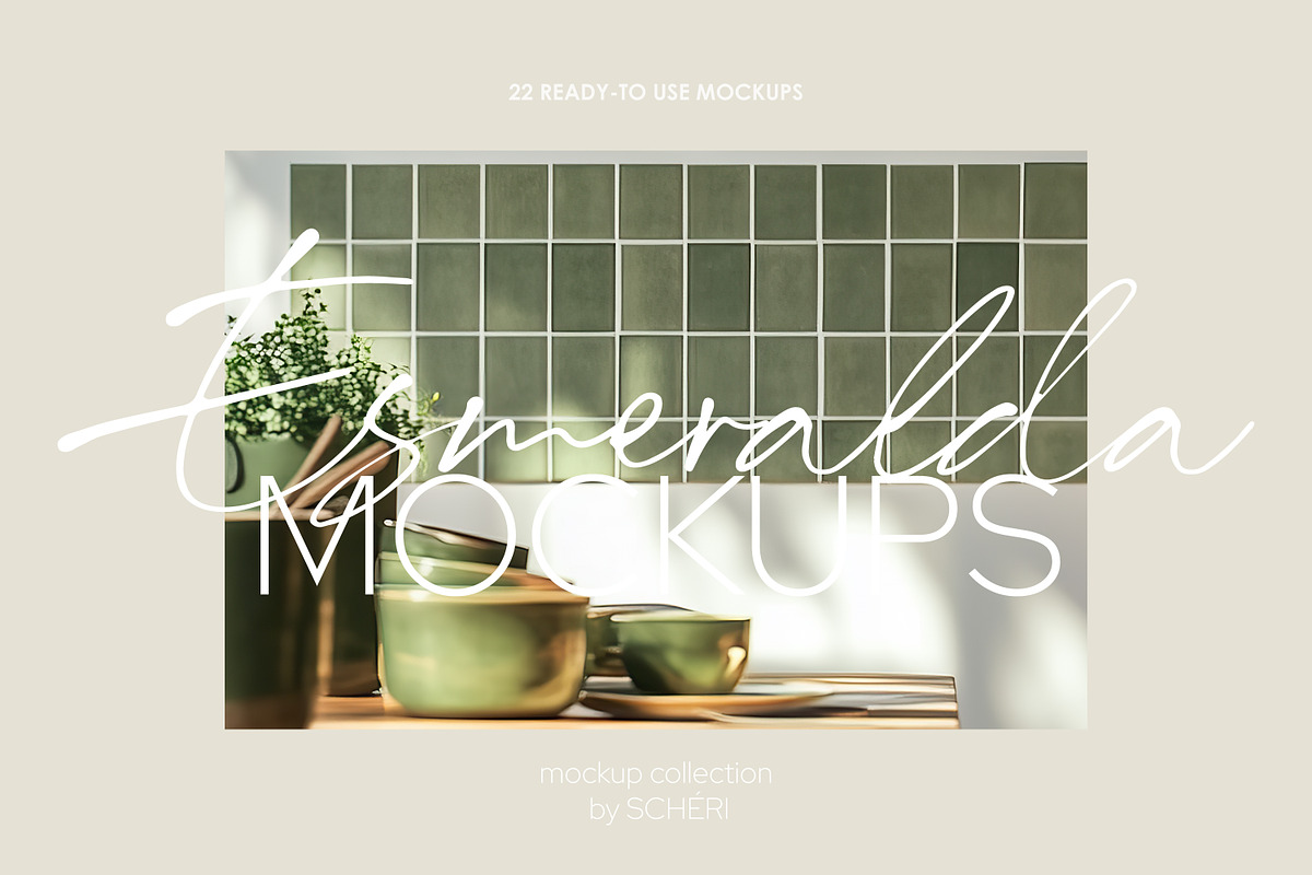 ESMERALDA | Frame mockup set, a Household Mockup by SCHÉRI (Photo 13 of 14)