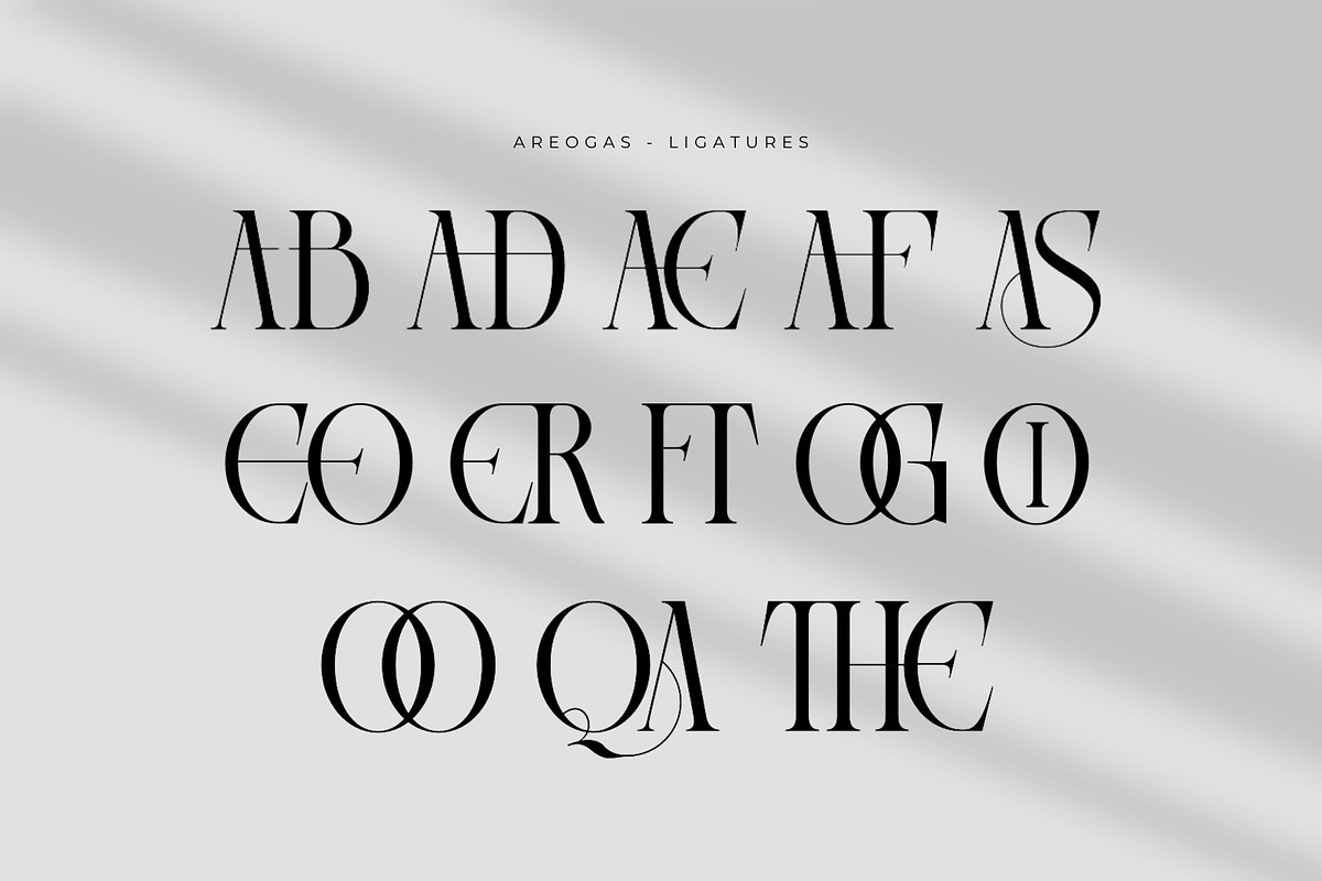 Areogas Vintage - Modern Serif, a Serif Font by Nirmana Visual (Photo 6 of 13)