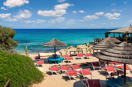 Beach Punta della Suina, Salento, Italy, a Nature Photo by YuriyB
