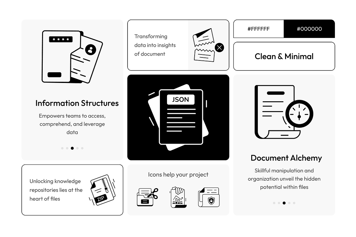 Animated File and Document Icons, an Outline Icon by Vectors Market (Photo 4 of 8)
