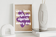Fruity Candy Groovy Display Font, a Serif Font by timelesstype.co (Thumbnail 7 of 20)