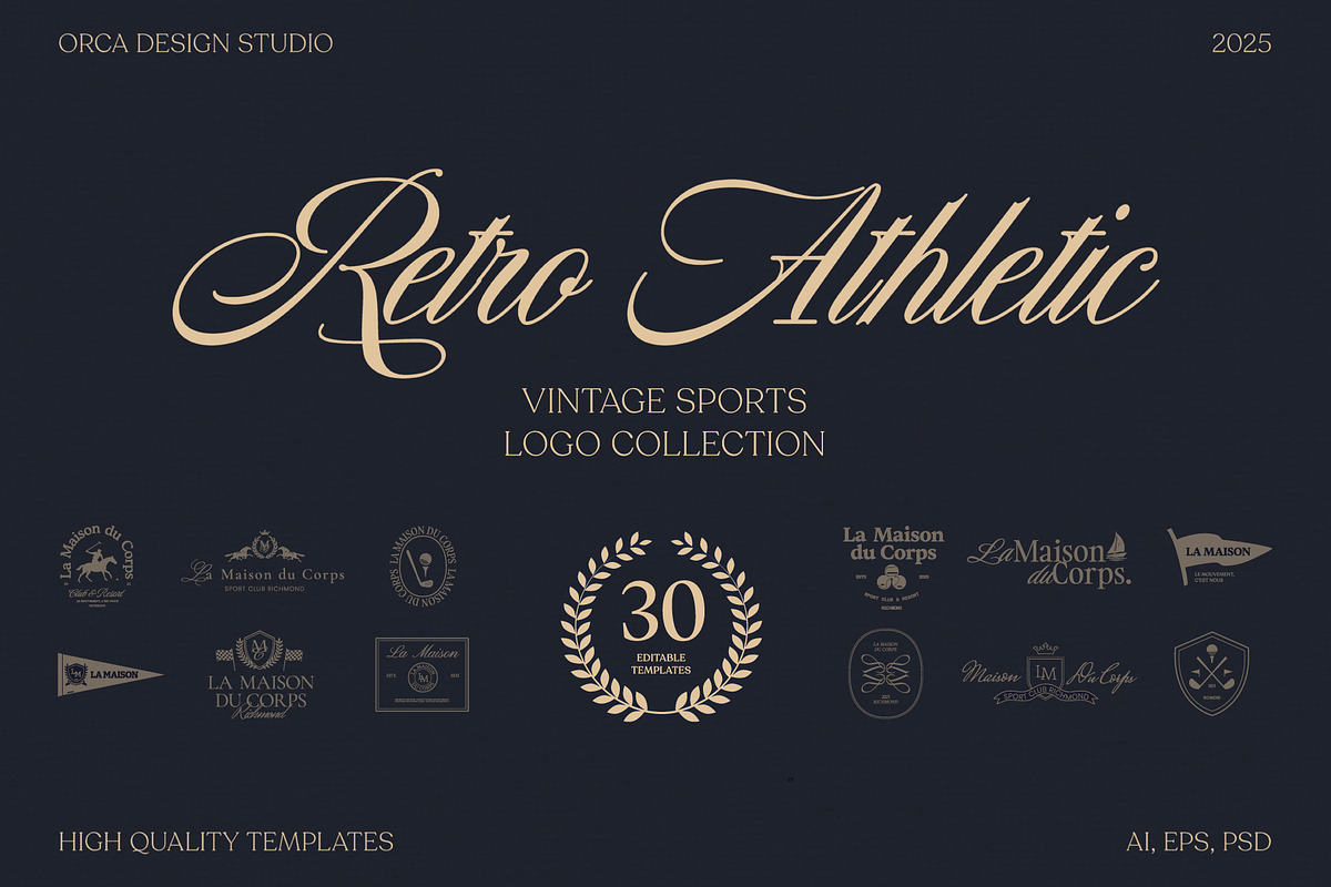 Premium Logo Bundle, a Branding & Logo Template by Orca Design (Photo 2 of 19)