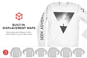 Next Level Long Sleeve Shirt Mockup, a Shirt Mockup by Brent Galloway (Thumbnail 3 of 5)