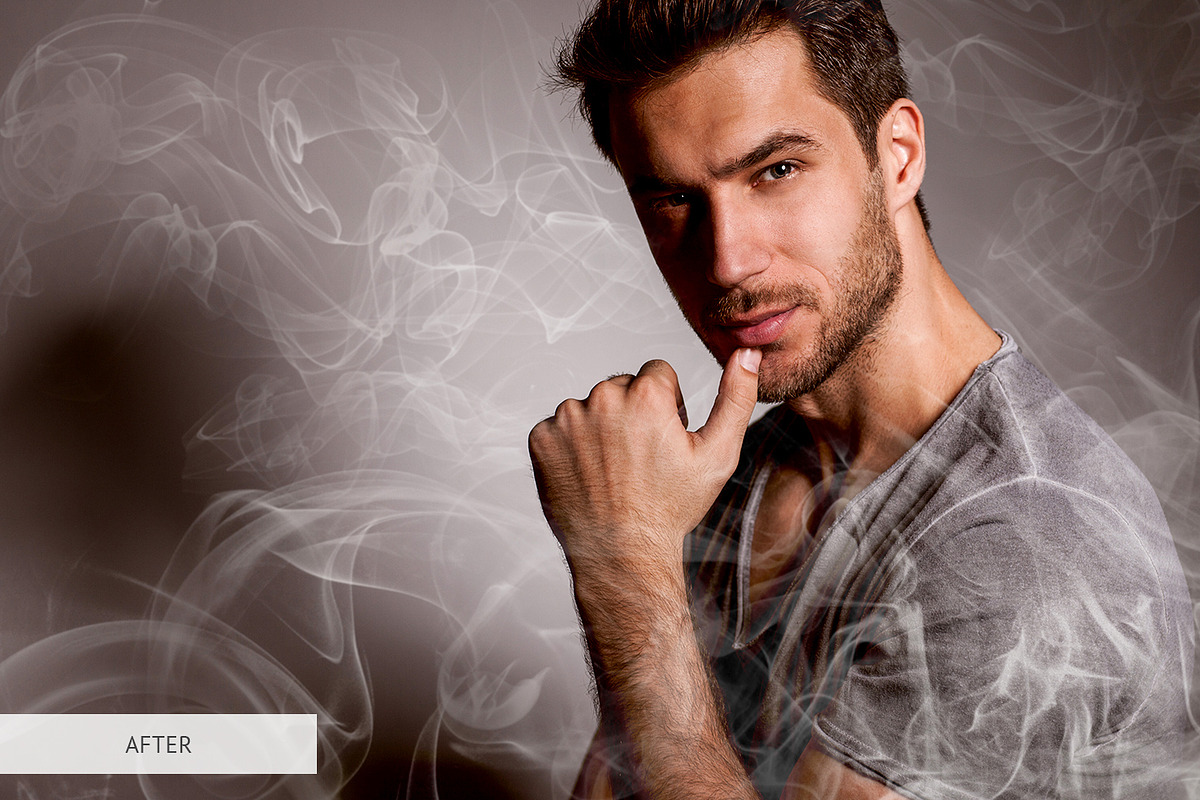 White Smoke Photoshop Overlays, a Plug-in Add-On by FixThePhoto (Photo 6 of 34)