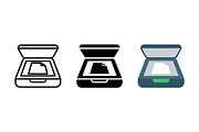 Scanner Machine Vector Design, a Solid Icon by Artonix (Thumbnail 2 of 2)