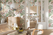 Baroque Shades Watercolor Wallpaper, a Wallpaper Graphic by Webvilla Studio (Thumbnail 2 of 7)