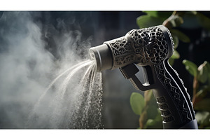 design water spray bottle ai, a Nature Photo by pikepicture