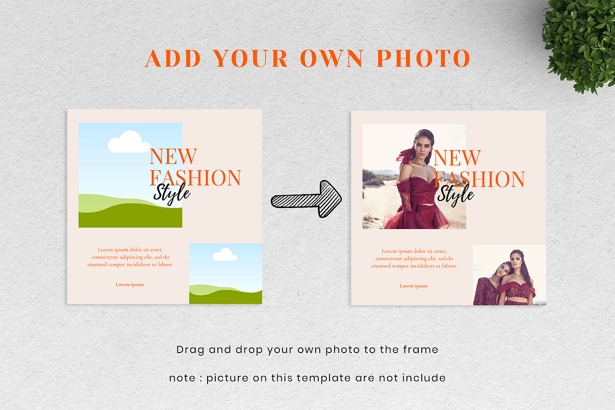 Canva Instagram Template Natali, a Social Media Template by Lythcreative (Photo 3 of 6)