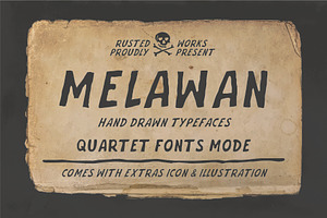 Melawan Typeface