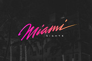 Beach Club Retro Brush Font, a Script Font by Sam Parrett (Thumbnail 2 of 8)