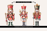 Christmas Nutcracker PNG Clipart, a Decorative Illustration by Geniecreativestudio (Thumbnail 5 of 9)