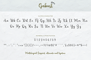 Gabust, a Script Font by twinstd (Thumbnail 10 of 10)