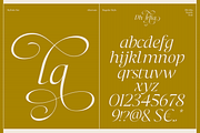 Dh Irlia - 7 Fashion Swash Family, a Serif Font by Dharmas Foundry (Thumbnail 17 of 19)