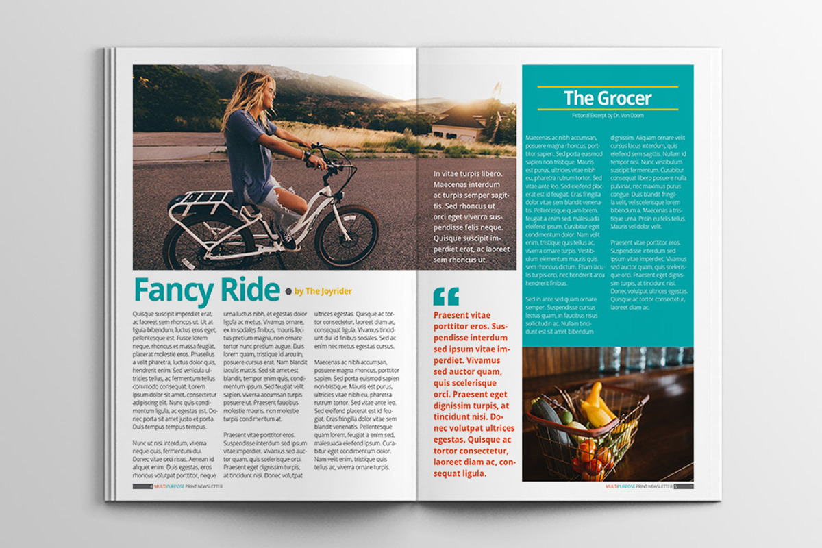 Multipurpose Print Newsletter, a Magazine Template by h.utomo (Photo 4 of 10)