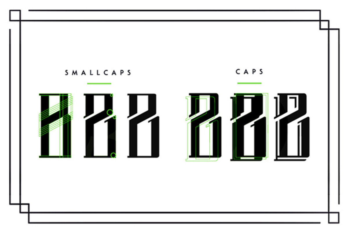 Barbarossa Typeface preview 2