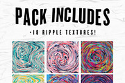 Wave Mesh - Abstract Liquid, a Texture Graphic by Fox & Bear (Thumbnail 4 of 10)
