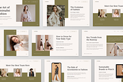 Minimalist Fashion PowerPoint, a Presentation Template by GraphauseProject (Thumbnail 5 of 6)